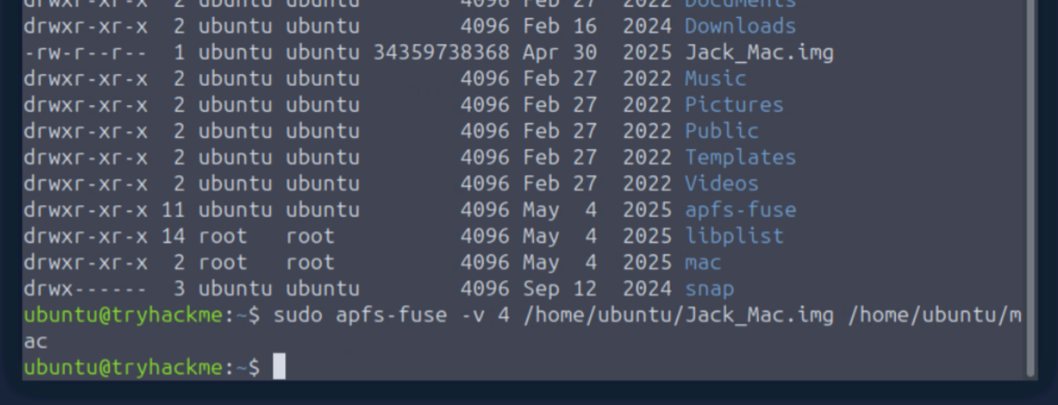 Directory listing showing Jack_Mac.img file